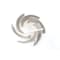 Goulds Water Technology 4X6-10 6-VANE STAINLESS IMPELLER 9-1/2IN OD PUMP PARTS AND ACCESSORY 0101-528-1203 - alternate 4